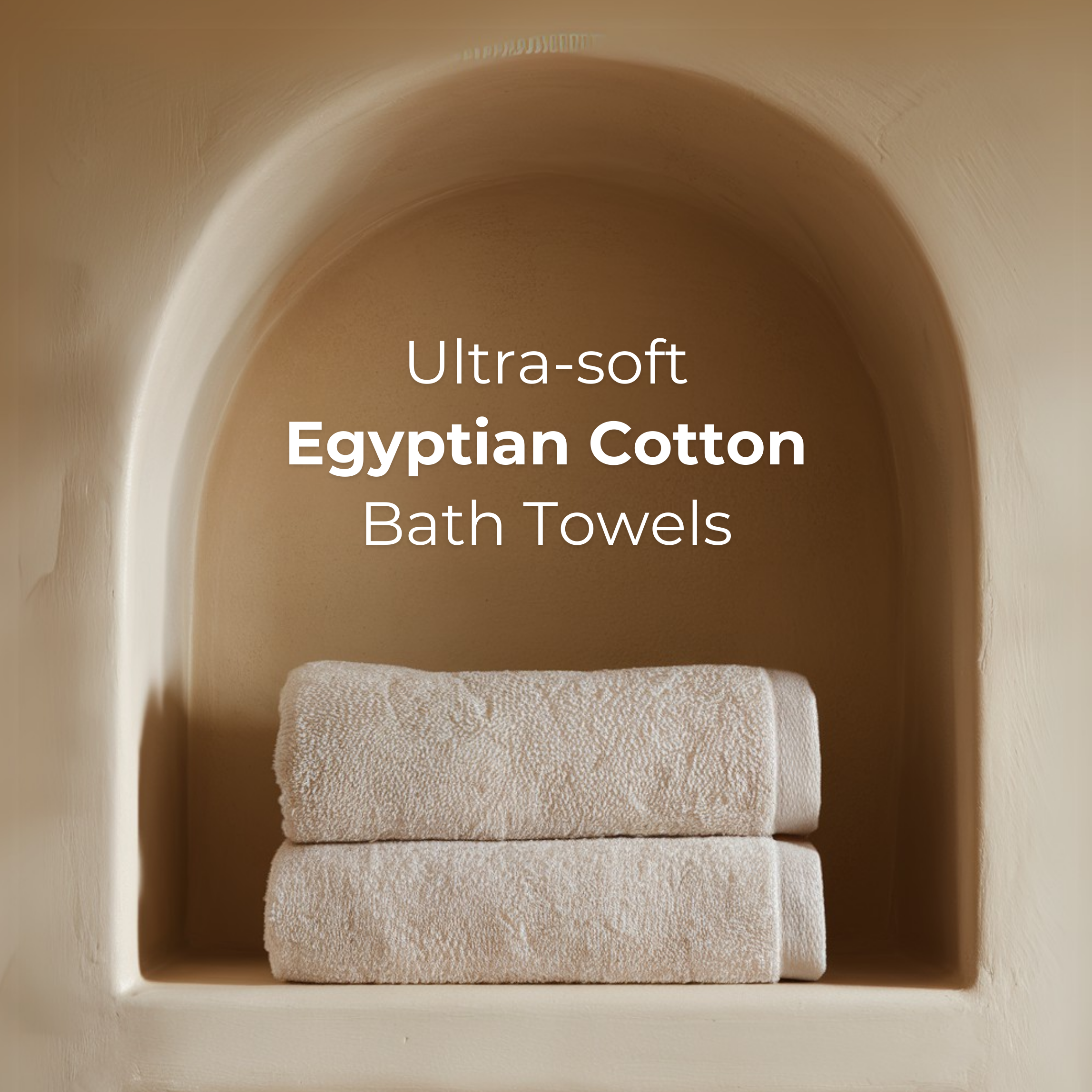 5-Star Hotel Hand Towels - 2pcs (28x16in)